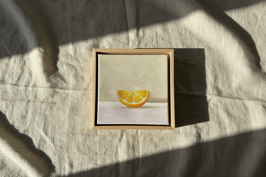 Slice of a lemon