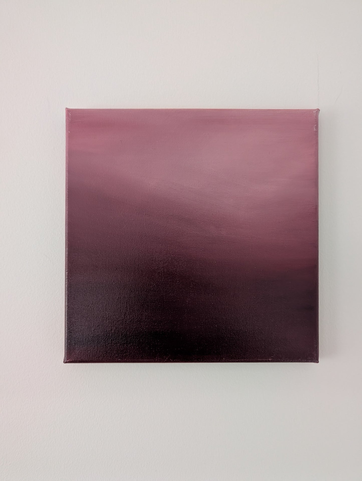 Red hue Oil painting