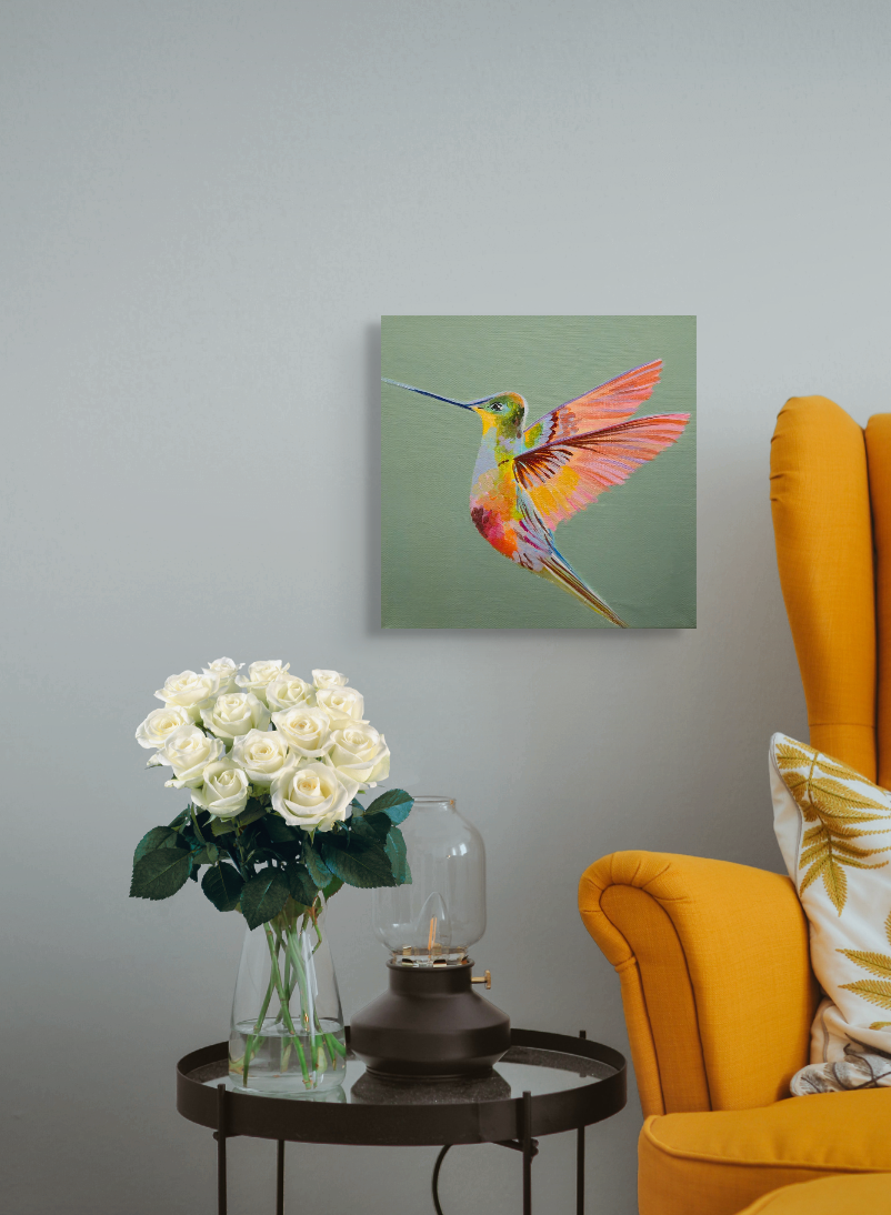 Hummingbird Series - Light Green