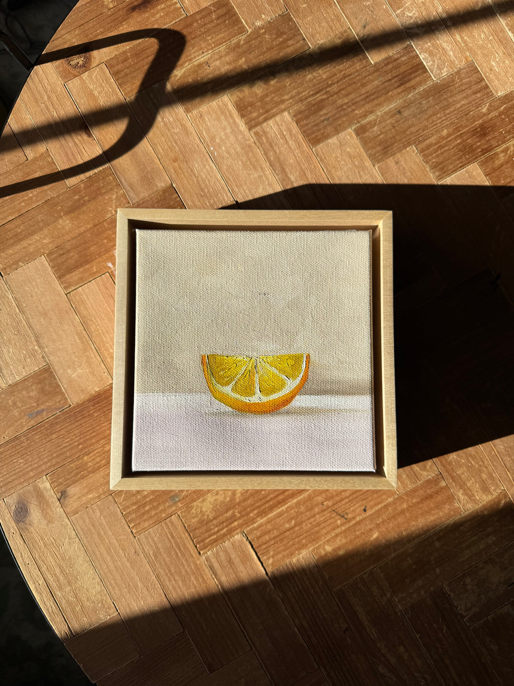 Slice of a lemon