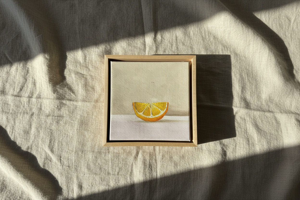 Slice of a lemon