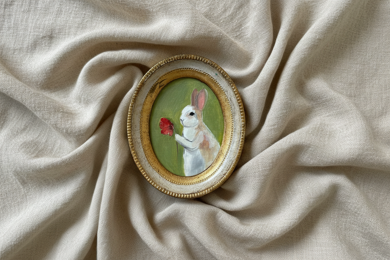 Bunny & The flower