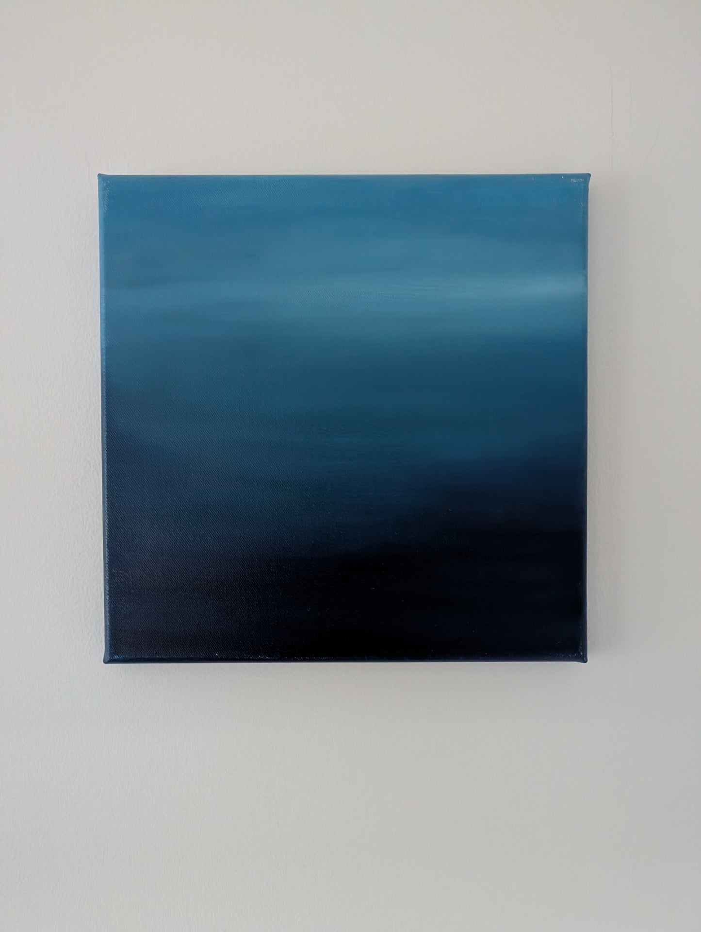 Blue Hue oil painting