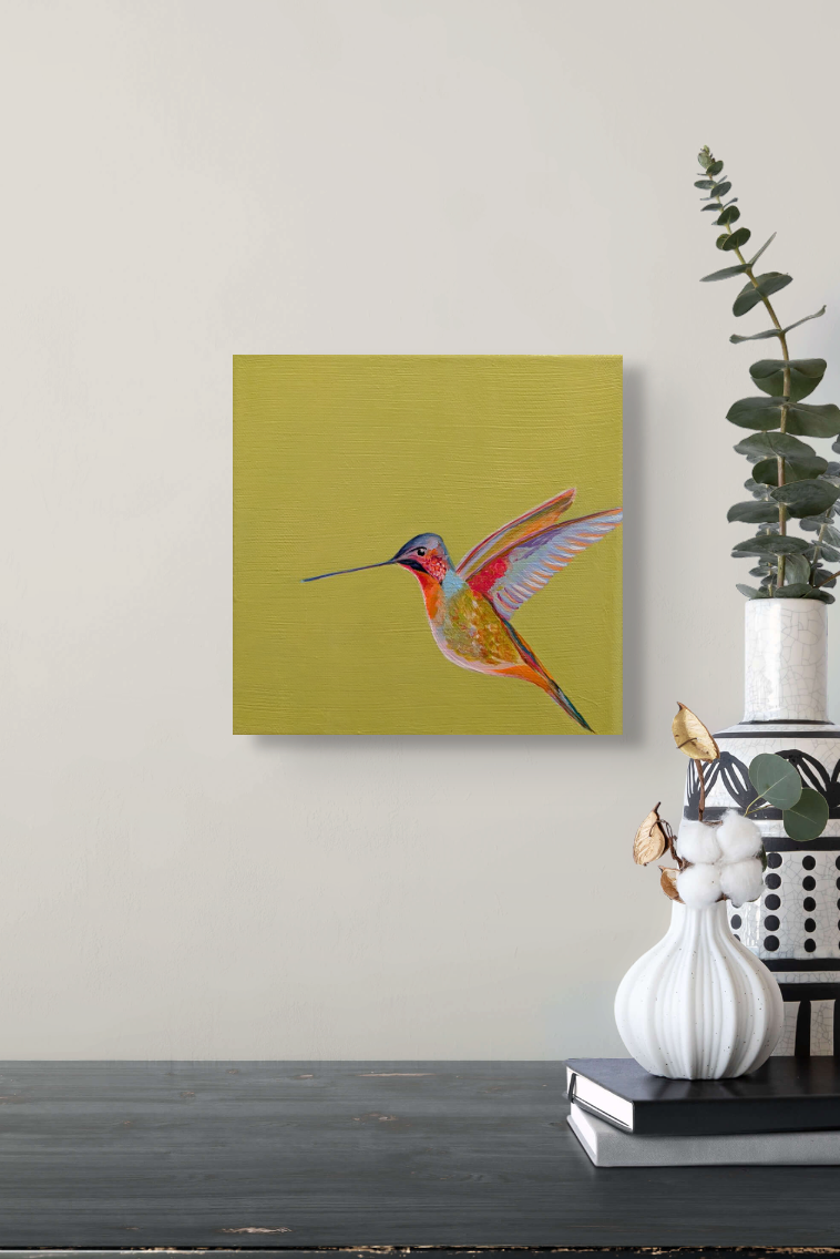 Hummingbird Series - Lime Green